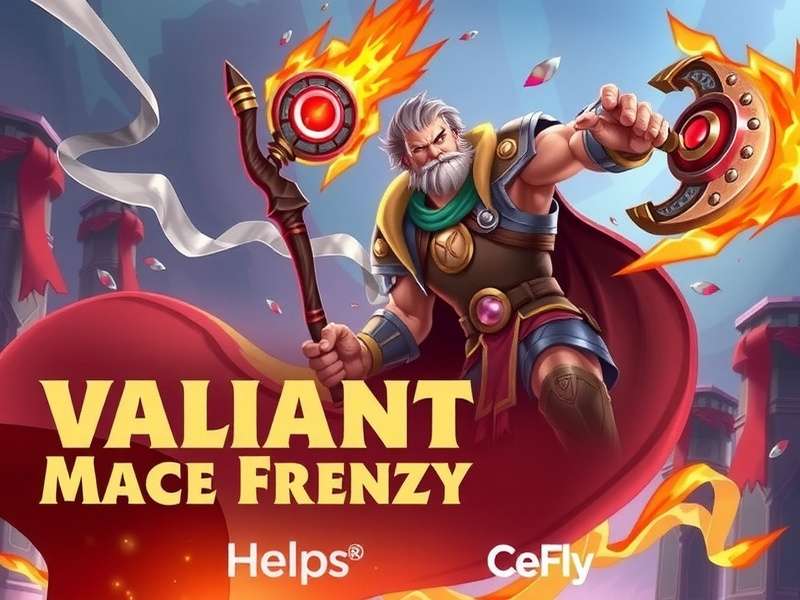 Valiant Mace Frenzy game hero banner